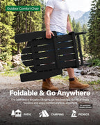 Folding Adirondack Chair for Outdoor: Modern Garden Chairs