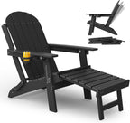 Folding Adirondack Chair for Outdoor: Sturdy Garden Chairs