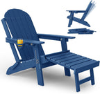 Folding Adirondack Chair for Outdoor: Sturdy Garden Chairs