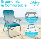 Folding Beach Chairs Lightweight Portable Garden Chair