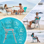 Folding Beach Chairs Lightweight Portable Garden Chair