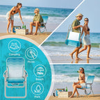 Folding Beach Chairs Lightweight Portable Garden Chair