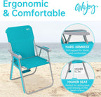 Folding Beach Chairs Lightweight Portable Garden Chair