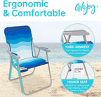Folding Beach Chairs Lightweight Portable Garden Chair