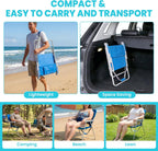 Folding Beach Chairs Lightweight Portable Garden Chair