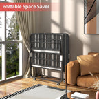 Folding Bed with Mattress for Adults Portable Roll