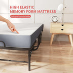 Folding Bed with Mattress for Adults Portable Roll