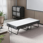 Folding Bed with Mattress Portable Foldable Guest Beds
