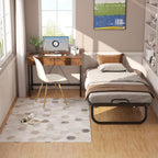 Folding Bed with Mattress Portable Foldable Guest Beds