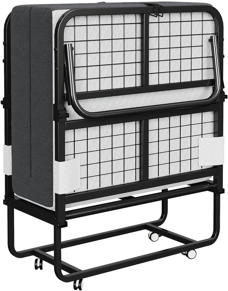 Folding Bed with Mattress Guest Z Portable Foldable