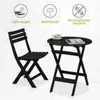 Folding Bistro Set Foldable