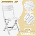 Folding Bistro Set Foldable