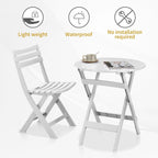 Folding Bistro Set Foldable