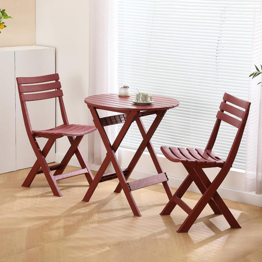 Folding Bistro Set Foldable