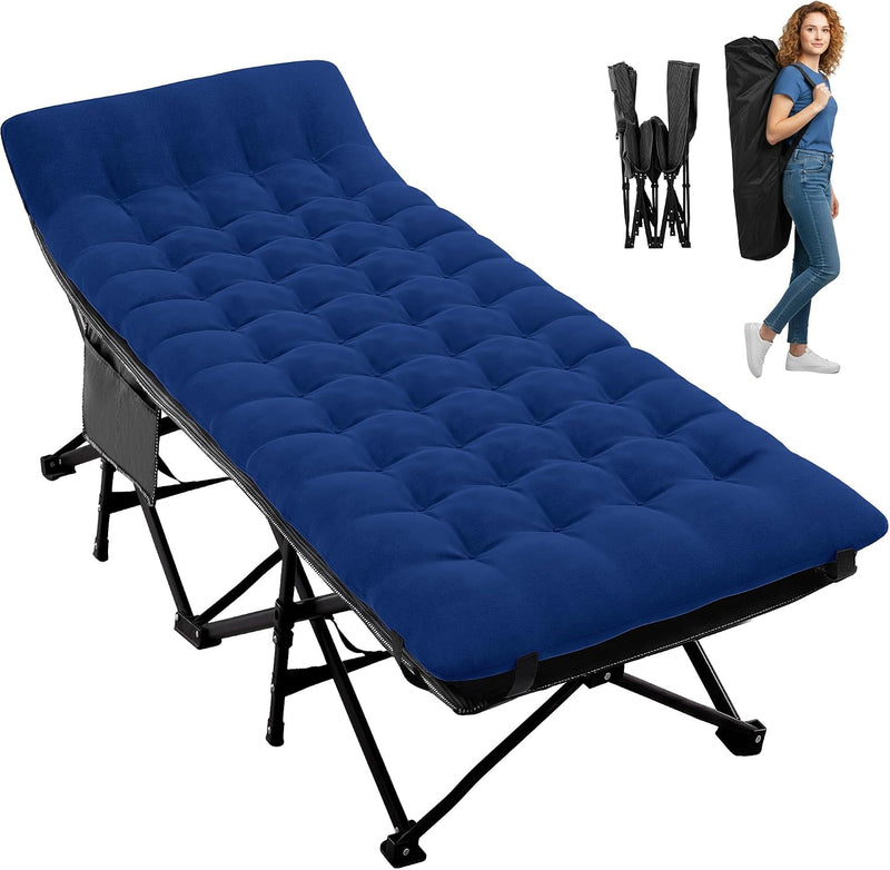 Folding Camping Bed for Adults with Mattress