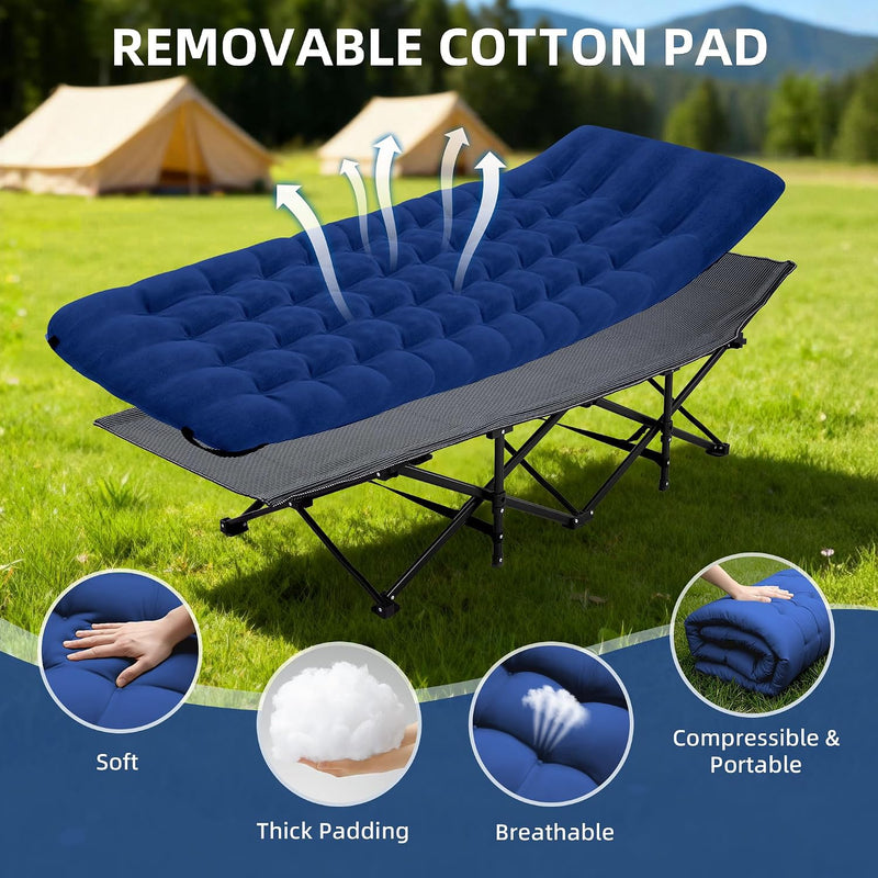 Folding Camping Bed for Adults with Mattress