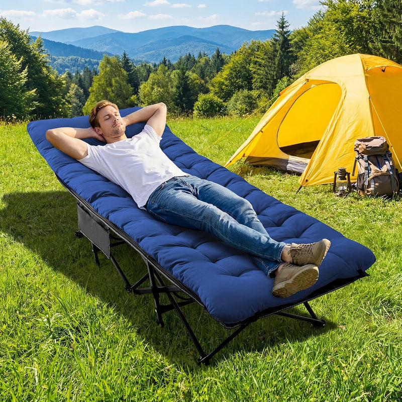Folding Camping Bed for Adults with Mattress
