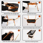 Folding Camping Chairs Lightweight Portable Collapsible