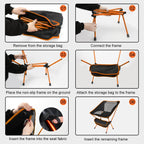 Folding Camping Chairs Lightweight Portable Collapsible