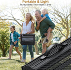 Folding Camping Table x15.7" Picnic 3 Adjust Height