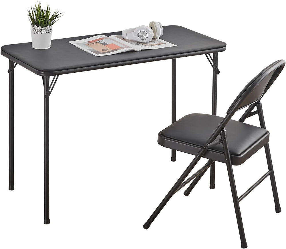 Folding Card Table and Chairs Set (2 Pack)