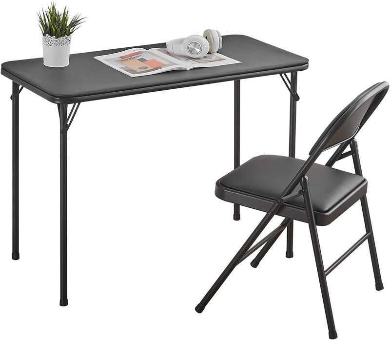 Folding Card Table and Chairs Set (2 Pack)
