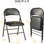 Folding Card Table and Chairs Set (2 Pack)