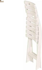 Folding Chair Lightweight Plastic Camping Beach Garden Terrace
