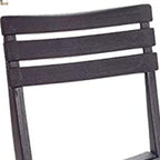 Folding Chair Lightweight Plastic Camping Beach Garden Terrace