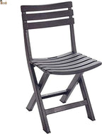 Folding Chair Lightweight Plastic Camping Beach Garden Terrace