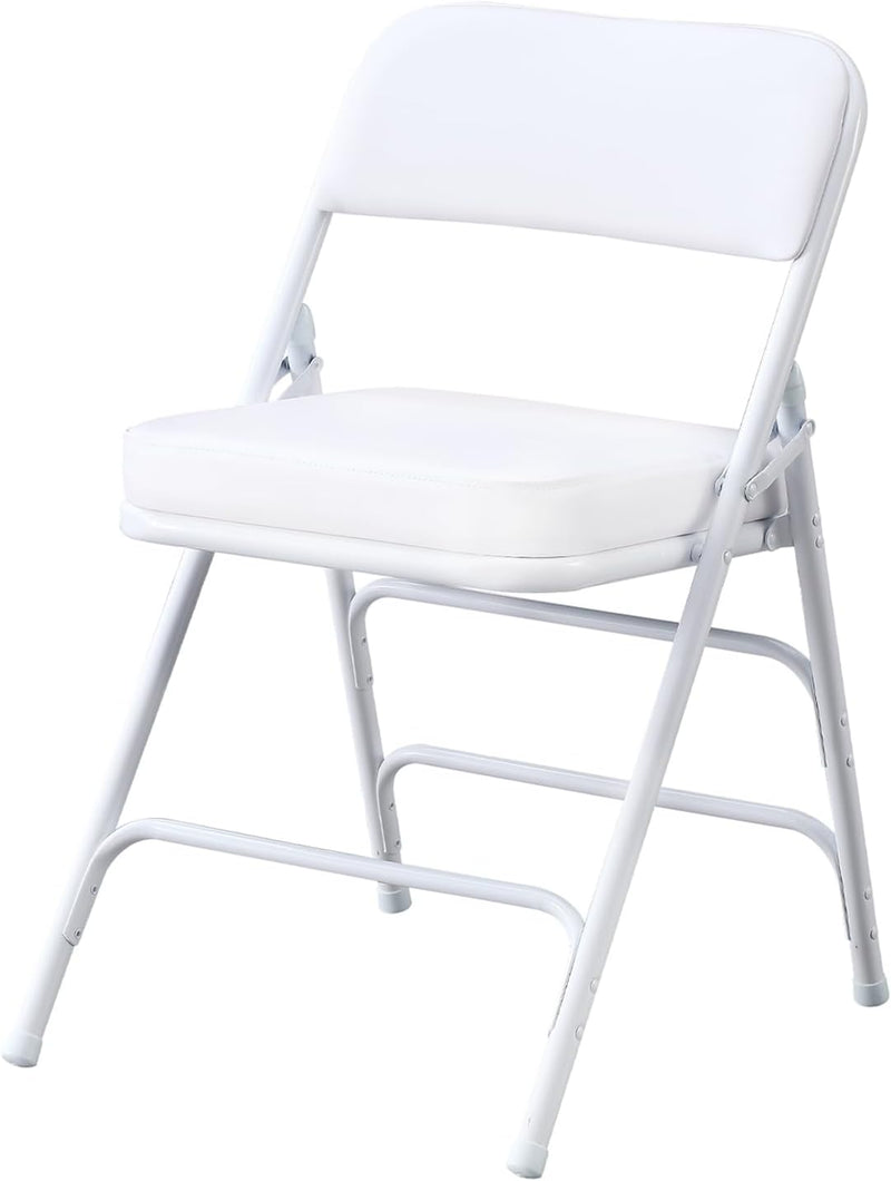 Folding Chairs with Ultra Thick Padded Seat Foldable Chair (2 Pack)