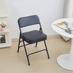 Folding Chairs with Ultra Thick Padded Seat Foldable Chair (2 Pack)