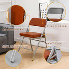 Folding Chairs with Ultra Thick Padded Seat Foldable (2 Pack)