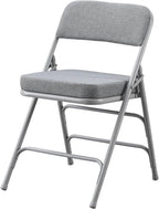 Folding Chairs with Ultra Thick Padded Seat Foldable (2 Pack)