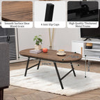 Folding Coffee Table for Small Spaces Wood