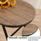 Folding Coffee Table for Small Spaces Wood