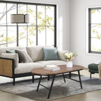 Folding Coffee Table for Small Spaces Wood