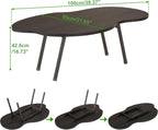 Folding Coffee Table Modern Tables for Living Room