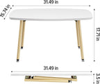 Folding Coffee Table Rustic Small Tables for Living