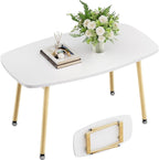 Folding Coffee Table Rustic Small Tables for Living