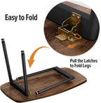 Folding Coffee Table Rustic Small Tables for Living