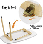Folding Coffee Table Rustic Small Tables for Living
