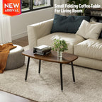 Folding Coffee Table Rustic Small Tables for Living