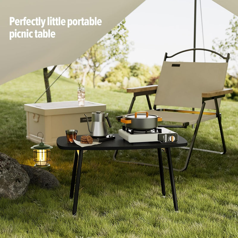 Folding Coffee Table Small Foldable Tables Rustic Portable