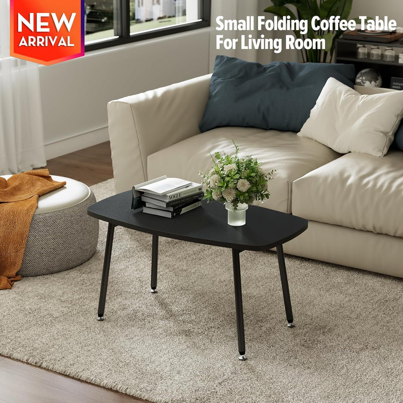 Folding Coffee Table Small Foldable Tables Rustic Portable
