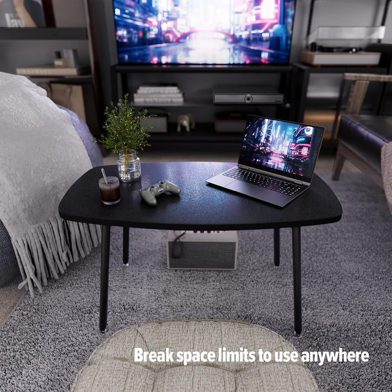 Folding Coffee Table Small Foldable Tables Rustic Portable
