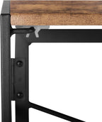 Folding Computer Desk 100x50CM No-Screw Assembly Home Office