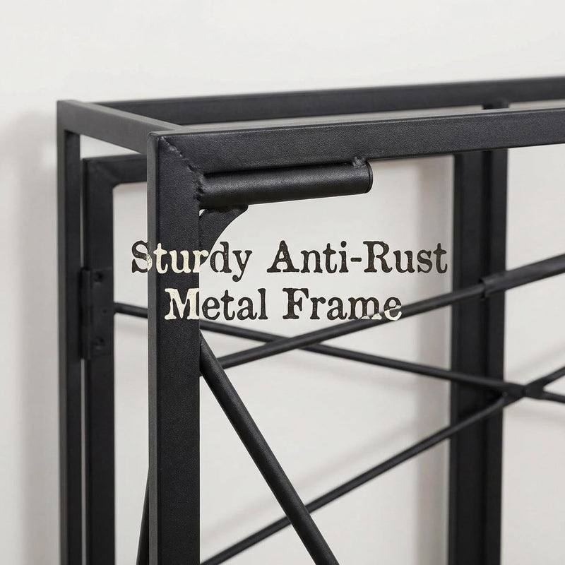 Folding Computer Desk 100x50CM No-Screw Assembly Home Office