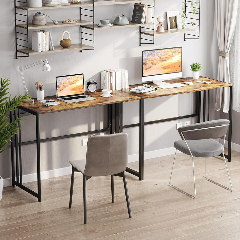 Folding Computer Desk for Home Office No-Assembly Writing