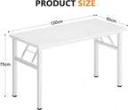 Folding Computer Desk Simple Study PC Office 80
